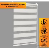 Шторы день-ночь Delfa Сантайм День-Ночь Масо МКД DN-41602 (81x160, белый)