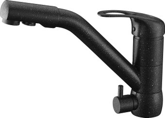 Смеситель ZorG ZR 400 KF-12 Black Metal