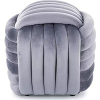 Пуфик Signal Bruni Velvet (серый)