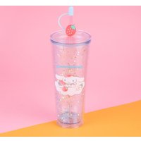 Многоразовый стакан Miniso Sanrio characters Strawberry collection 800мл (голубой)