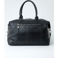 Дорожная сумка Franchesco Mariscotti 6-426к (фр кроко черный)