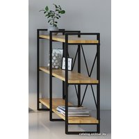 Стеллаж LoftyHome Лондейл Рант 160 (натуральный/черный)