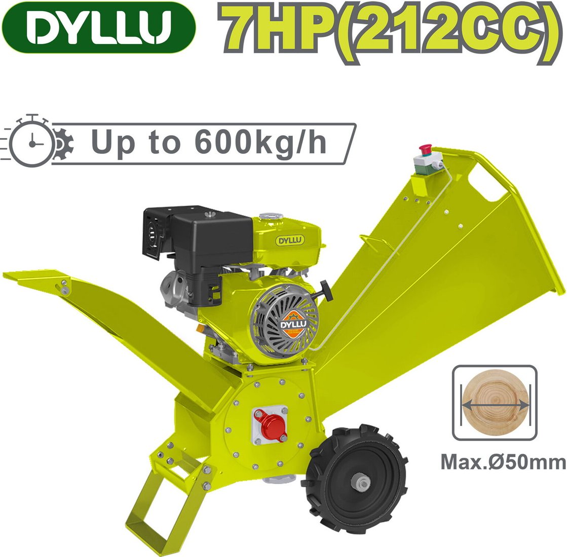 

Садовый измельчитель Dyllu DTXU1307