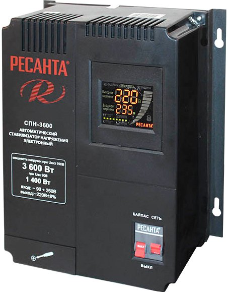 

Стабилизатор напряжения Ресанта СПН-3600