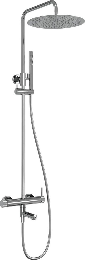 Душевая система  Milleau Tissage ML5219KS.DM-CR с изливом (хром)