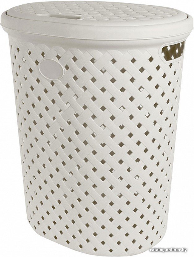 Корзина Plast Team Rattan PT408711048 (молочный туман)
