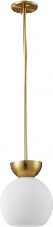 Подвесная люстра iLamp Mono P6079-1 GD+WH