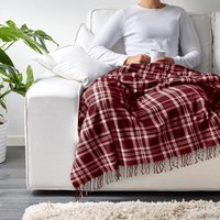 Плед Ikea Дагнхильд 150x200 405.124.14 (красный)