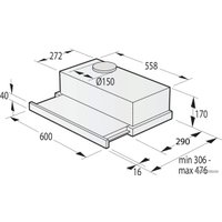 Кухонная вытяжка Gorenje TH62E3X