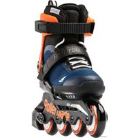 Роликовые коньки Rollerblade Microblade Combo (р. 28-32, темно-синий/оранжевый)