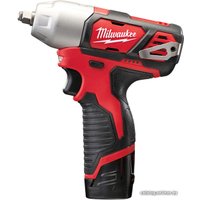 Гайковерт Milwaukee M12 BIW38-202C 4933441990 (с 2-мя АКБ, кейс)