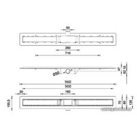 Трап/канал Styron STY-M-90