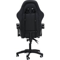 Игровое (геймерское) кресло Calviano 1590 (PU, черный/белый)