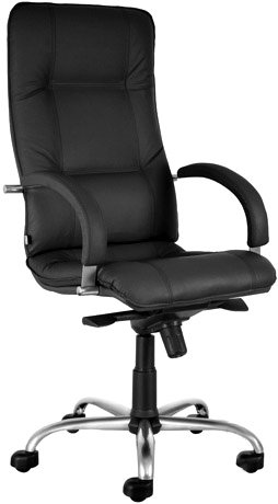 Офисное кресло Nowy Styl STAR Steel Chrome LE-A (черный)