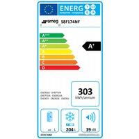 Морозильник Smeg S8F174NF
