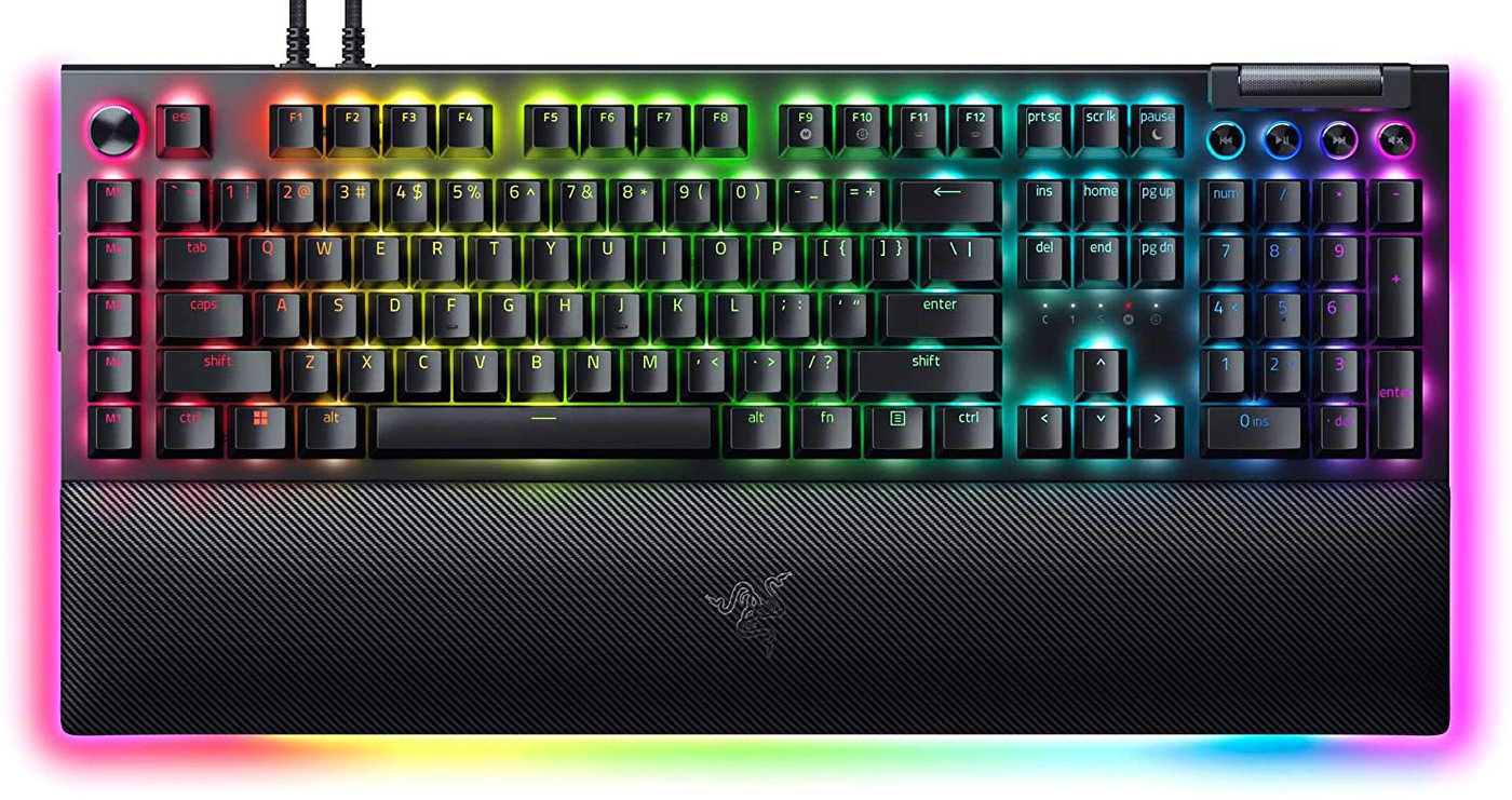 

Клавиатура Razer BlackWidow V4 Pro (Razer Yellow)