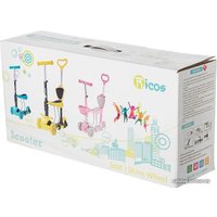 Трехколесный самокат Ricos Bubble KB05D (розовый)