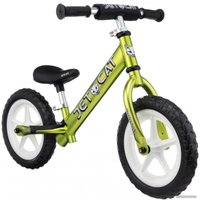 Беговел JetCat 12 Sport SLT EVA (зеленый, белые колеса)