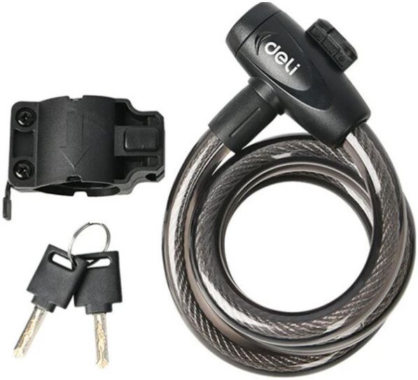 

Тросовый велосипедный замок Deli DL508063