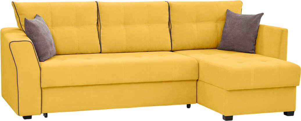 

Угловой диван Mio Tesoro Камил 484 (горчичный 1625)