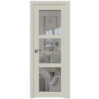 Межкомнатная дверь ProfilDoors 2.13U L 60x200 (магнолия сатинат, стекло прозрачное)