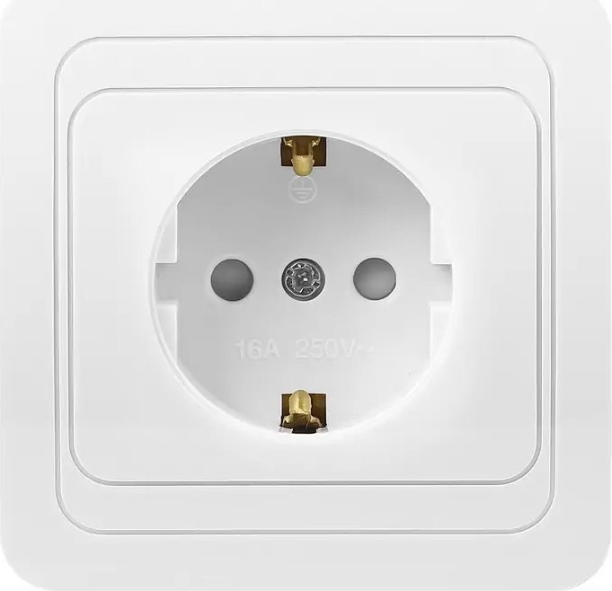 Розетка SmartBuy Марс SBE-02w-16-S1-1Z