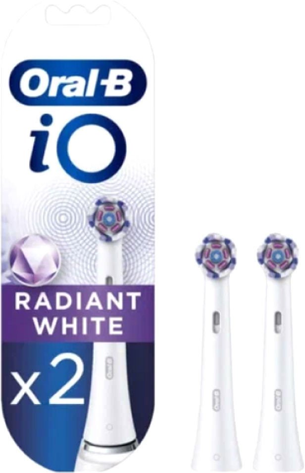 

Сменная насадка Oral-B iO Radiant (2 шт, белый)