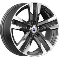 Литые диски K&K Висмут 16x7" 5x115мм DIA 70.2мм ET 40мм алмаз черный