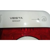 Активаторная стиральная машина Vesta WME60P (белый/красный)