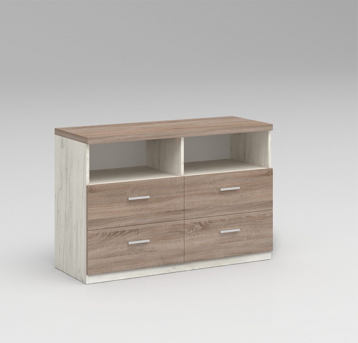 

Комод Миркомодоф Честер 11 (дуб крафт белый/дуб винтаж оксид)