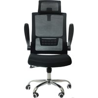 Офисное кресло SitUp Vista Black Chrome (черный)