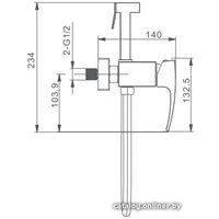 Гигиенический душ Gappo G2007