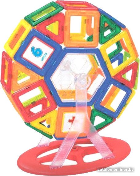 Магнитный конструктор BRAUBERG Kids Magnetic Mega Blocks-79 663848