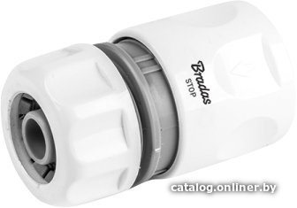 Коннектор Bradas White Line WL-2140 1/2 - 5/8 с аквастопом