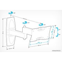 Кронштейн Holder LCDS-5064 (белый)