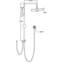 Душевая система  Wisent WP3500-1