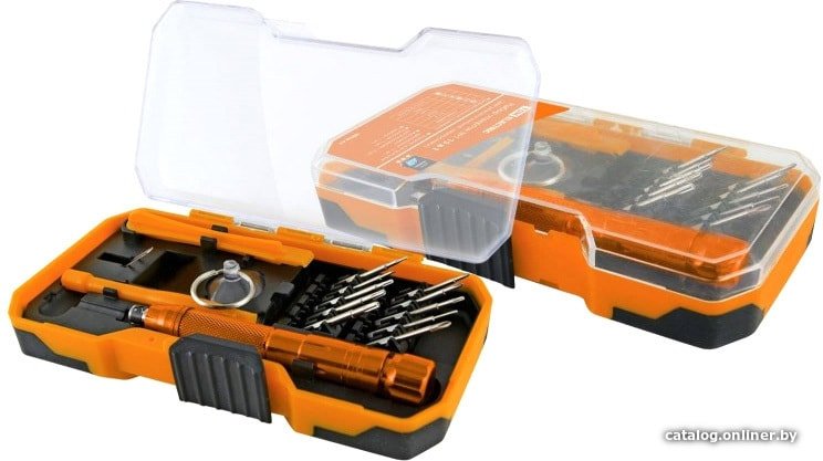 Набор отвертка с битами TDM Electric SQ1019-0201 (15 предметов)