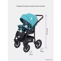 Универсальная коляска Rant Patio (2 в 1, 03, аквамарин)