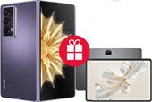 

Смартфон HONOR Magic V2 16GB/512GB международная версия + HONOR Pad 9 за 20 копеек (фиолетовый)