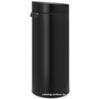 Мусорное ведро Brabantia Touch Bin New 30 л (черный матовый)