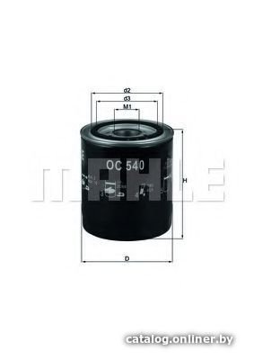 Масляный фильтр Knecht OC540