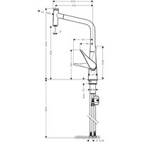 Смеситель Hansgrohe Metris Select [14884000]