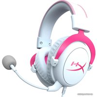 Наушники HyperX Cloud II (белый/розовый)