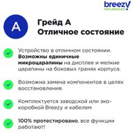 Телефон Apple iPhone 15 Pro Dual SIM 128GB Восстановленный by Breezy, грейд A (черный титан)