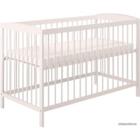 Классическая детская кроватка Polini Kids Simple 101 (белый)