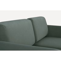 Угловой диван Divan Нордика мини Velvet Olive 264428 (зеленый)