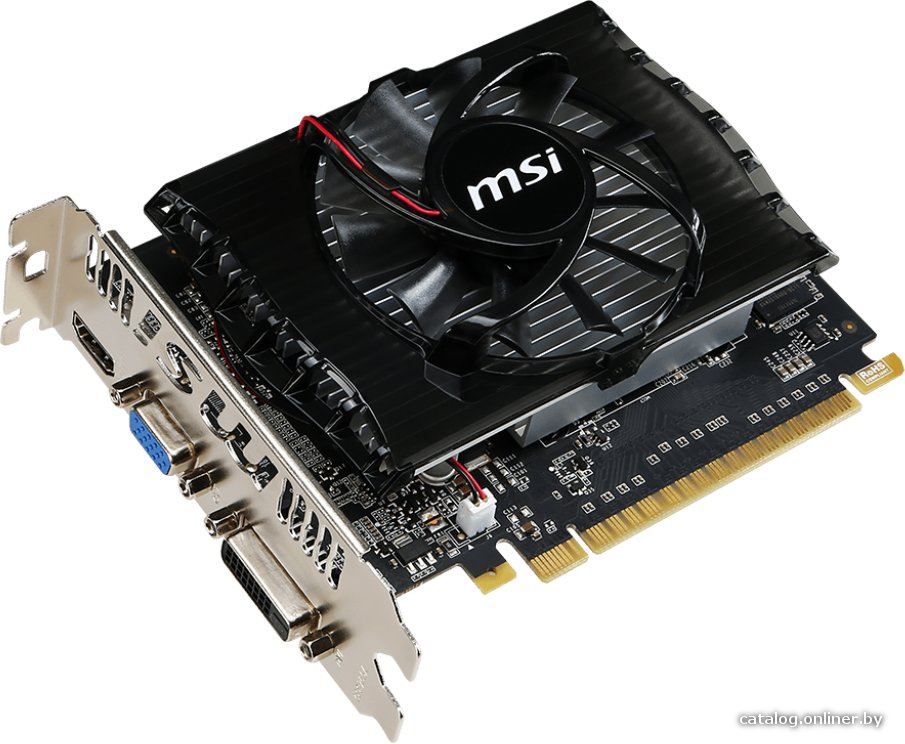 Видеокарта MSI GeForce GT 730 2GB DDR3 (N730-2GD3V2)