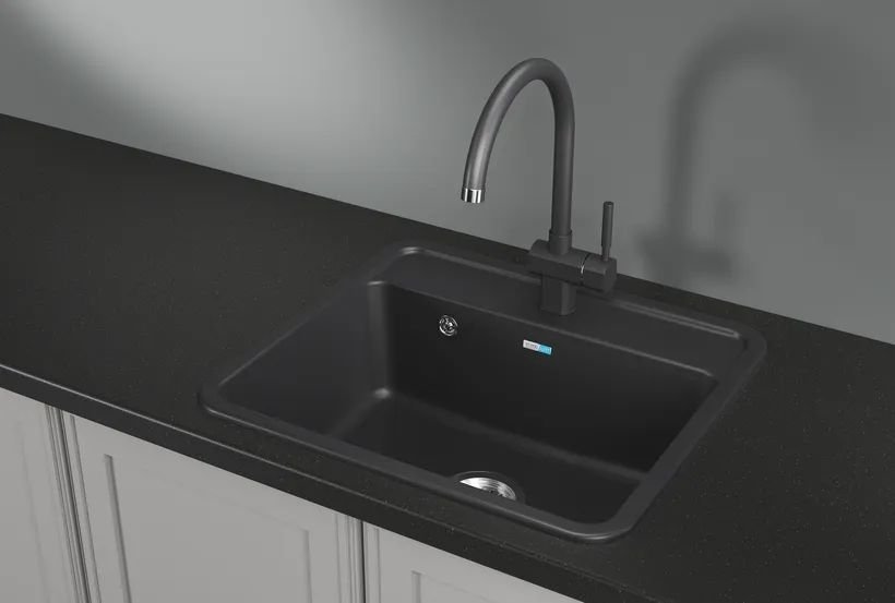 

Кухонная мойка Granula Standart ST-5601 (черный)