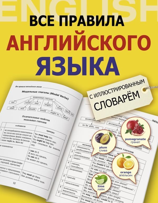 

АСТ. Все правила английского языка с иллюстрированным словарем (Державина Виктория Александровна)
