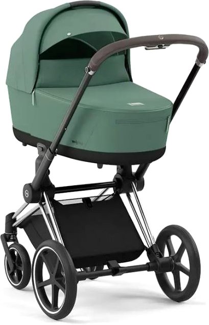 

Универсальная коляска Cybex Priam IV (2 в 1, Leaf Green/Chrome)